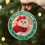 5608OUS2 custom cat photo gifts_ acrylic my first christmas ornament_ 5608OTQTD