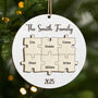 5618OUS1 personalized gifts for family 2 layered wooden ornaments 5618O8MCI