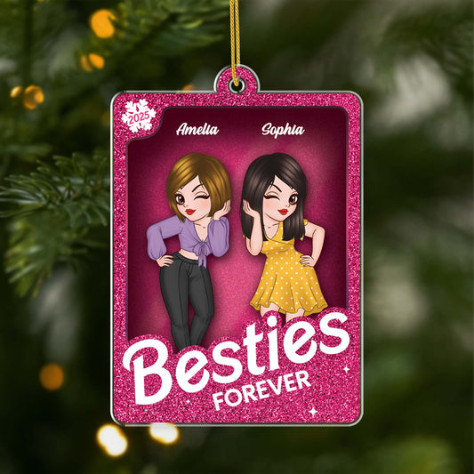 5619OUK1 personalized best friend gifts besties forever acrylic ornament 5619O5ZAF