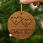 5631OUK2 personalized ceramic ornament mr and mrs christmas ornament 5631O8ZMG