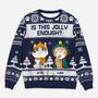 5634WUK1 personalized cat ugly christmas sweater is this jolly enough 5634W8YZD