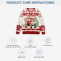 5646WUS4 custom cat ugly christmas sweater matching couple sweaters_ 5646WTMMD