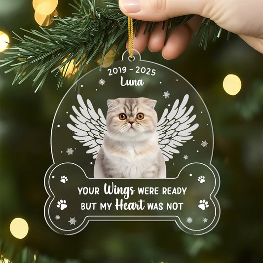 5647OUK2 personalized dog memorial gifts acrylic photo ornament 5647OKYZC