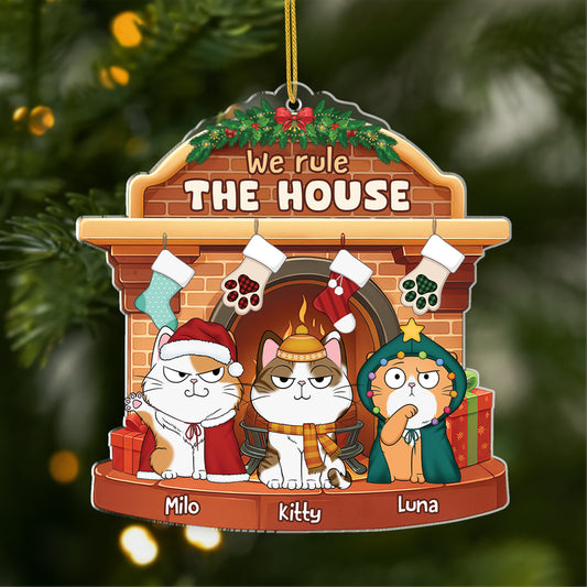 5653OUK1 personalized gifts for cat owners acrylic christmas ornaments 5653O3YND
