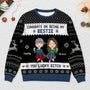 5661WUS2 personalized ugly christmas sweater gifts for best friends 5661WKKAF