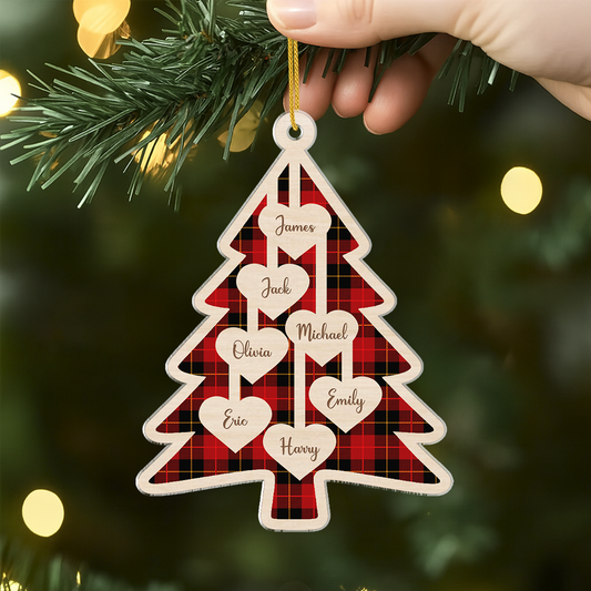 5672OUK2 custom acrylic ornament with names family christmas gifts 5672O6ZCI_8d0643ff 9e62 453d a458 b4faca4bb4a9