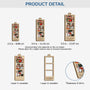 5673OUS3 personalized 2 layered wood xmas ornament family photo gifts 5673O6MMI