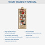 5673OUS4 personalized 2 layered wood xmas ornament family photo gifts 5673O6MMI