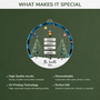 5678OUS4 personalized family gifts acrylic christmas ornaments with names 5678O