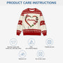 5685WUK4 personalized gift for mom ugly christmas sweater with names 5685WKLTA