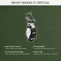 5690OUS4 personalized golf gifts acrylic golf christmas ornament_ 5690OKTAB