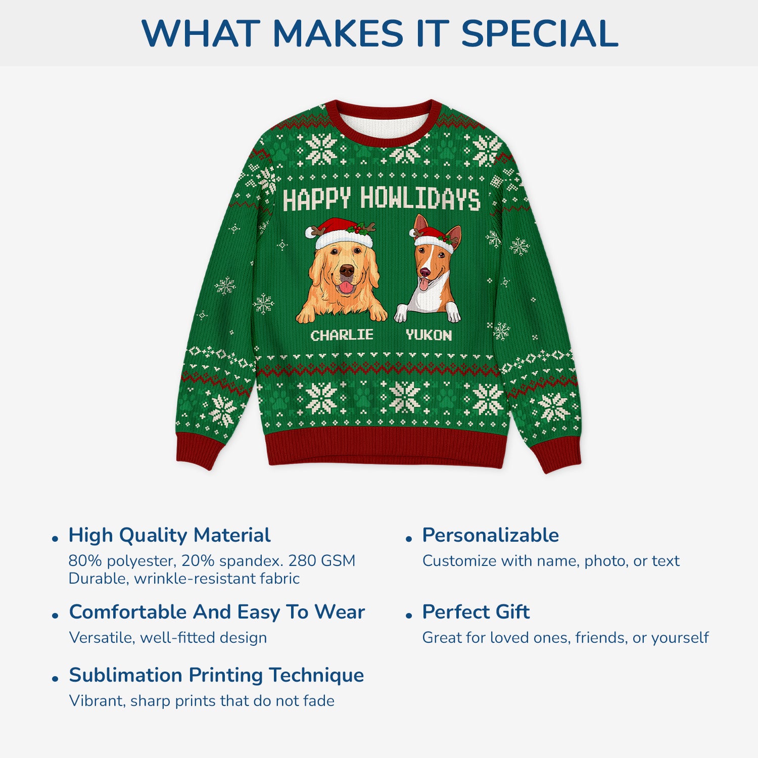 5704WUK5 personalized gifts for dog lovers ugly christmas sweater dog 5704WTYNC