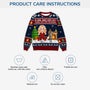 5706WUS4 personalized dog lover gifts dog ugly christmas sweater 5706W