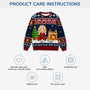 5706WUS4 personalized dog lover gifts dog ugly christmas sweater 5706WTMZC