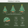 5741OUS3 personalized family gifts acrylic christmas tree ornaments 5741OTTMI