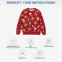 5743WUS4 custom ugly christmas sweater with faces funny gifts for family 5743WTMMI