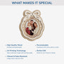 5751OUS1 custom photo gift for family 2 layered wooden christmas ornament 5751O86NI4