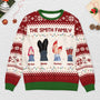 5761WUK2 personalized gifts for family family name ugly christmas sweater 5761W8ZNI