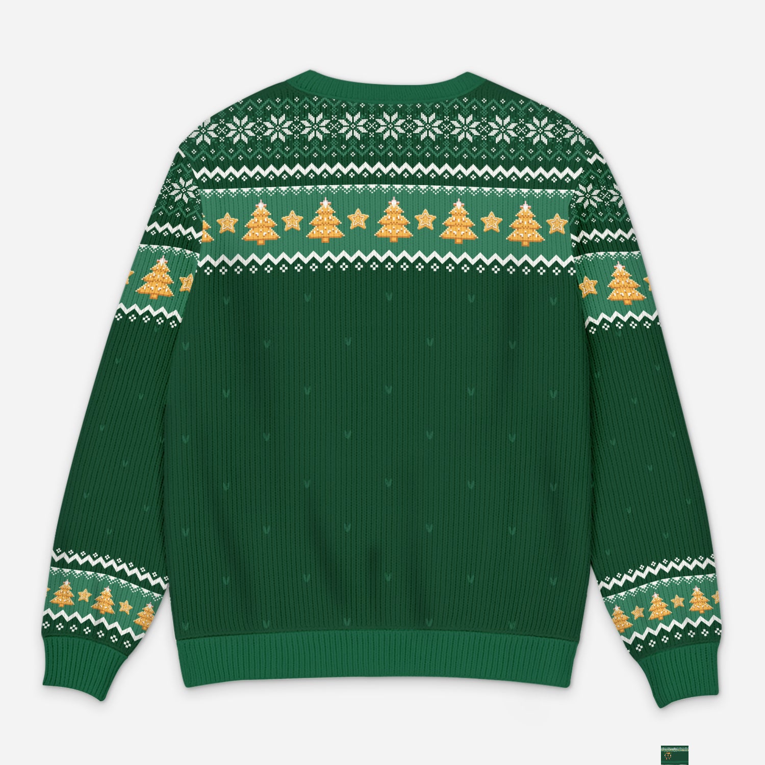 5764WUK3 custom gifts for grandparents gingerbread man ugly christmas sweater 5764WKZZA