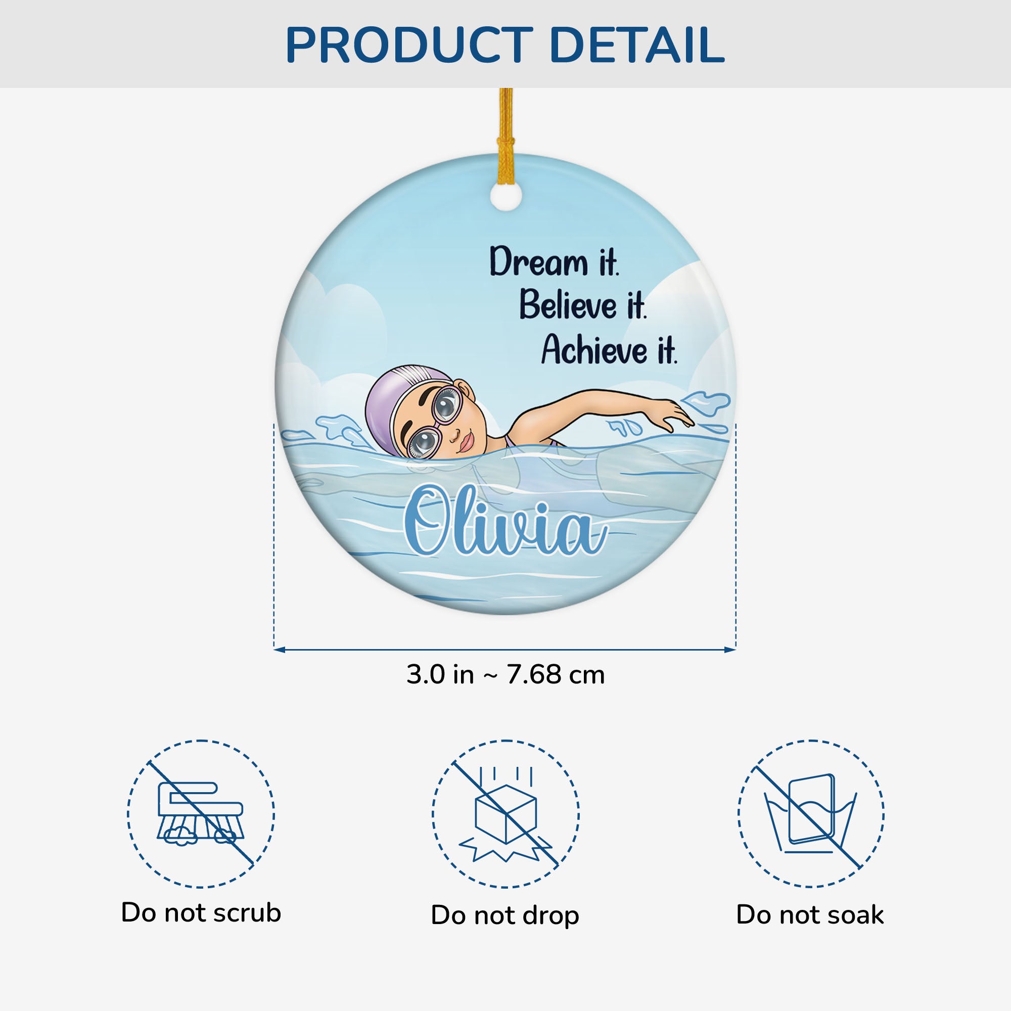 5765OUS3 custom gifts for swimmers_ ceramic swimming christmas ornaments_ 5765OTLQA