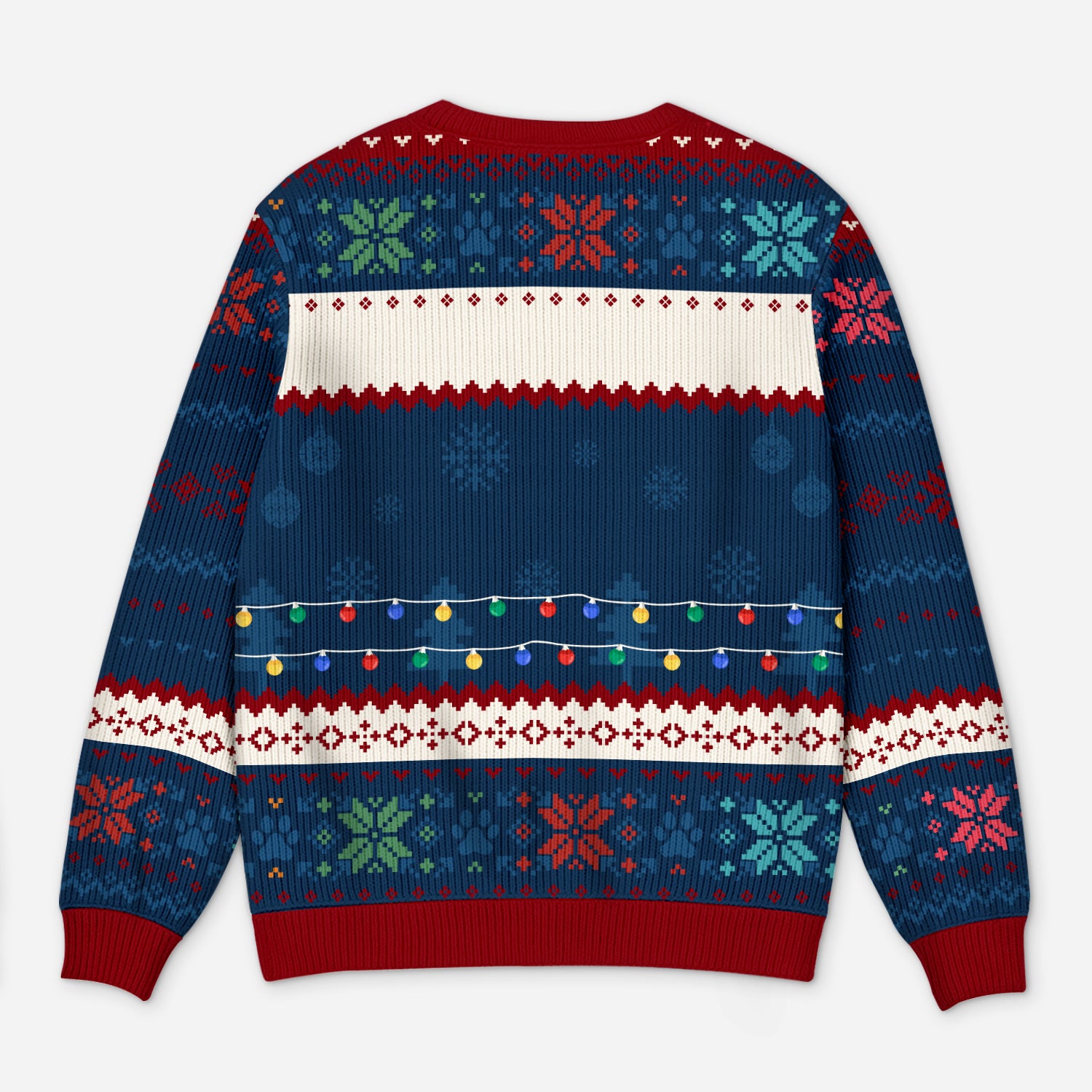 5774WUS3 personalized cat lover gifts meowy catmas ugly christmas sweater 5774W8QND