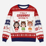 5779WUK1 custom grandparent gifts ugly christmas sweater with grandkids names 5779W8YNA