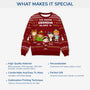 5781WUS5 personalized grandparent gifts ugly christmas sweater with grandkids 5781WTLTA