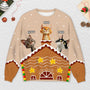 5796WUK2 personal gifts for cat lovers cat ugly christmas sweater 5796W