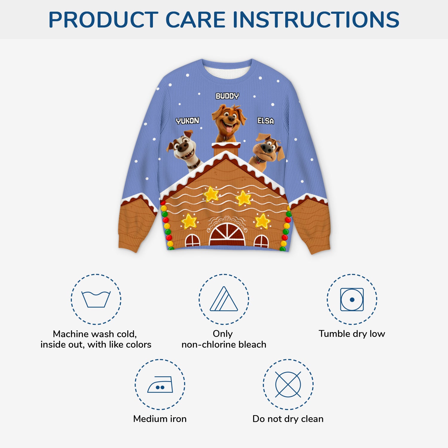 5796WUK4 personal gifts for dog lovers dog ugly christmas sweater 5796W8YCC