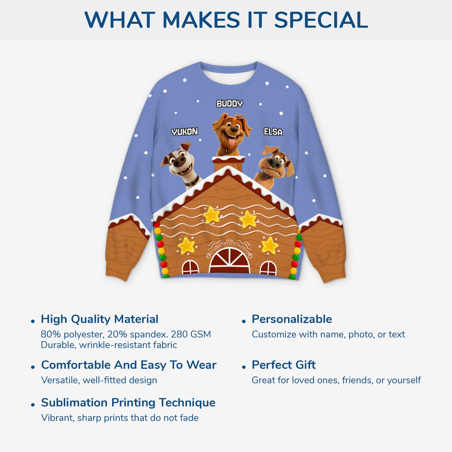 5796WUK5 personal gifts for dog lovers dog ugly christmas sweater 5796W8YCC