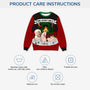 5813WUS4 personalized photo gifts one night only ugly christmas sweater 5813W3QAB