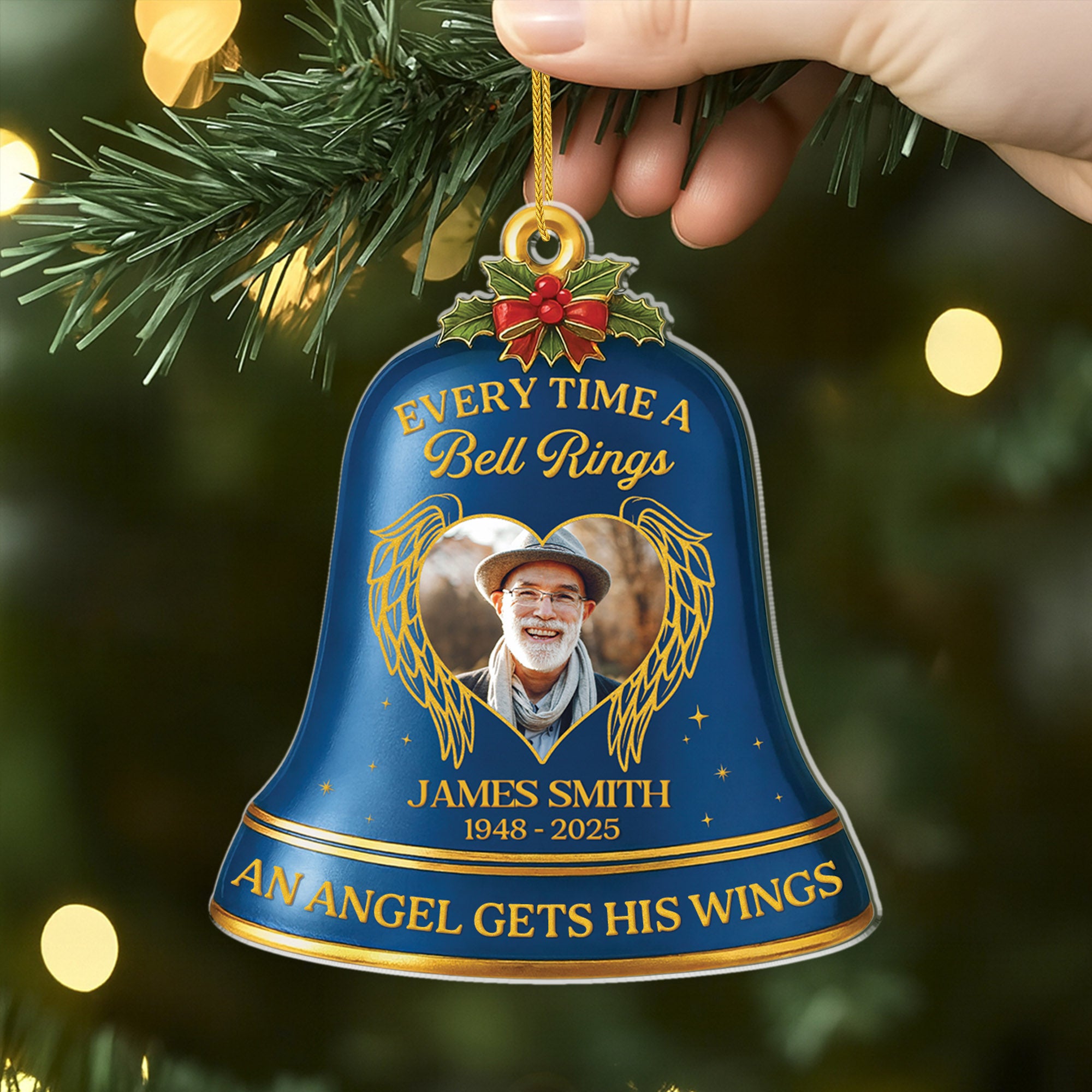 5815OUS2 personalized acrylic xmas ornaments_ picture memorial gifts_ 5815O6VZA