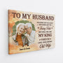5861CUS2 personalized couple gifts to my wife canvas from husband 5861C3HZG