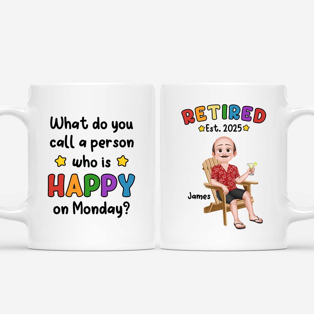 5871MUS1 personalized retired mug funny retirements gifts for him her 5871M3TNA