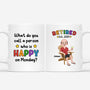 5871MUS1 personalized retired mug funny retirements gifts for him her 5871M3TNA