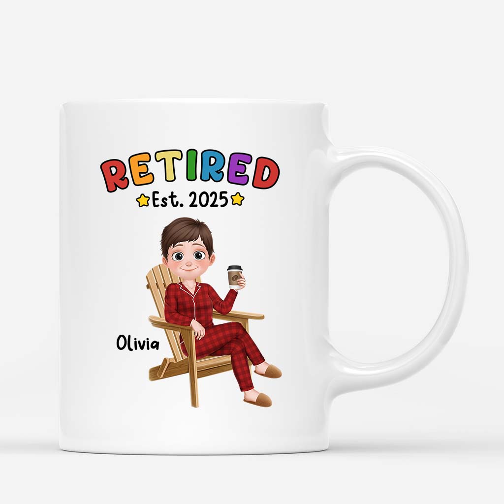 5871MUS3 personalized retired mug funny retirements gifts for him her 5871M3TNA