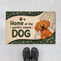 5872DUS1 home of the worlds cutest dog doormat_ custom dog lover gifts 5872D8LZC