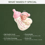 5889OUK4 3d printing effect personalized acrylic baby 1st christmas ornament 5889O6ZCK
