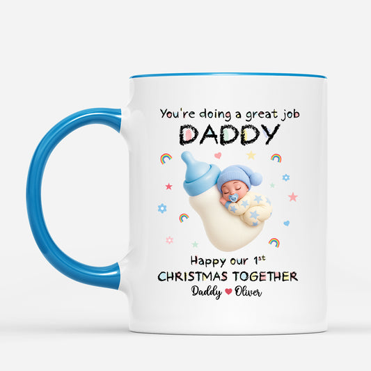 5892MUS2 our 1st christmas together_ mug personalized parents to be gifts_ 5892M6LCA