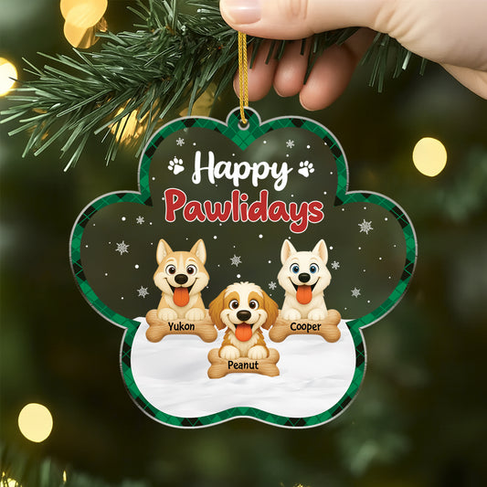 5897OUK2 custom dog christmas ornaments_ acrylic gifts for dog lovers 5897OKZZC