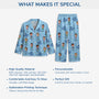 5898VUK5 personalized pajamas with faces _best grandpa ever gifts_ 5898V