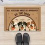 5931DUS2 all visitors must be approved by the dog door mat custom dog lover gifts 5931D6TAC_b0ac7e4b 6425 49c6 8038 e8d397b42ca7