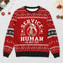 5943WUS2 personalized cat ugly christmas sweater service human do not pet_ 5943WKKND
