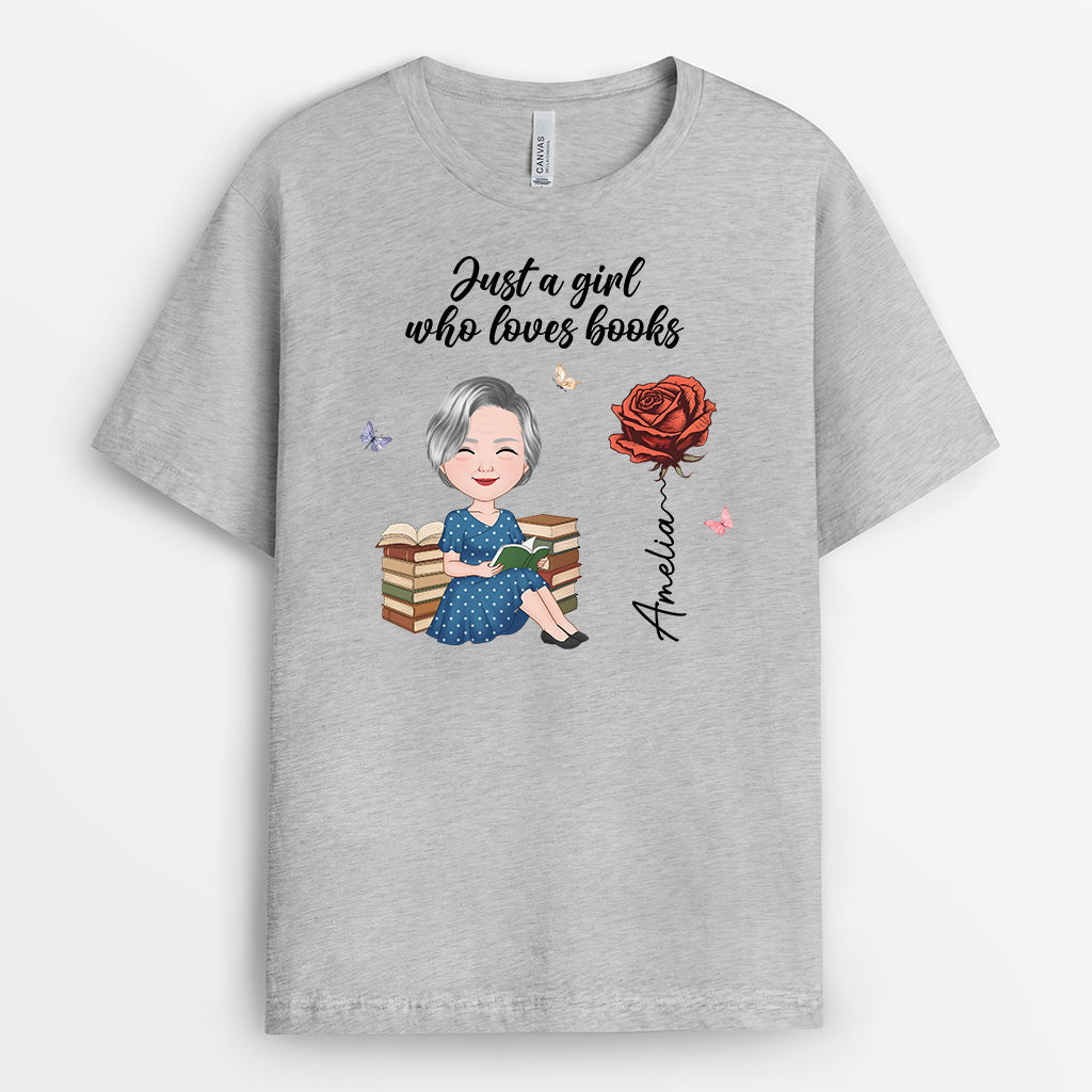 5952AUS2 personalized gifts for book lovers women shhh im reading shirt 5952ABLCA