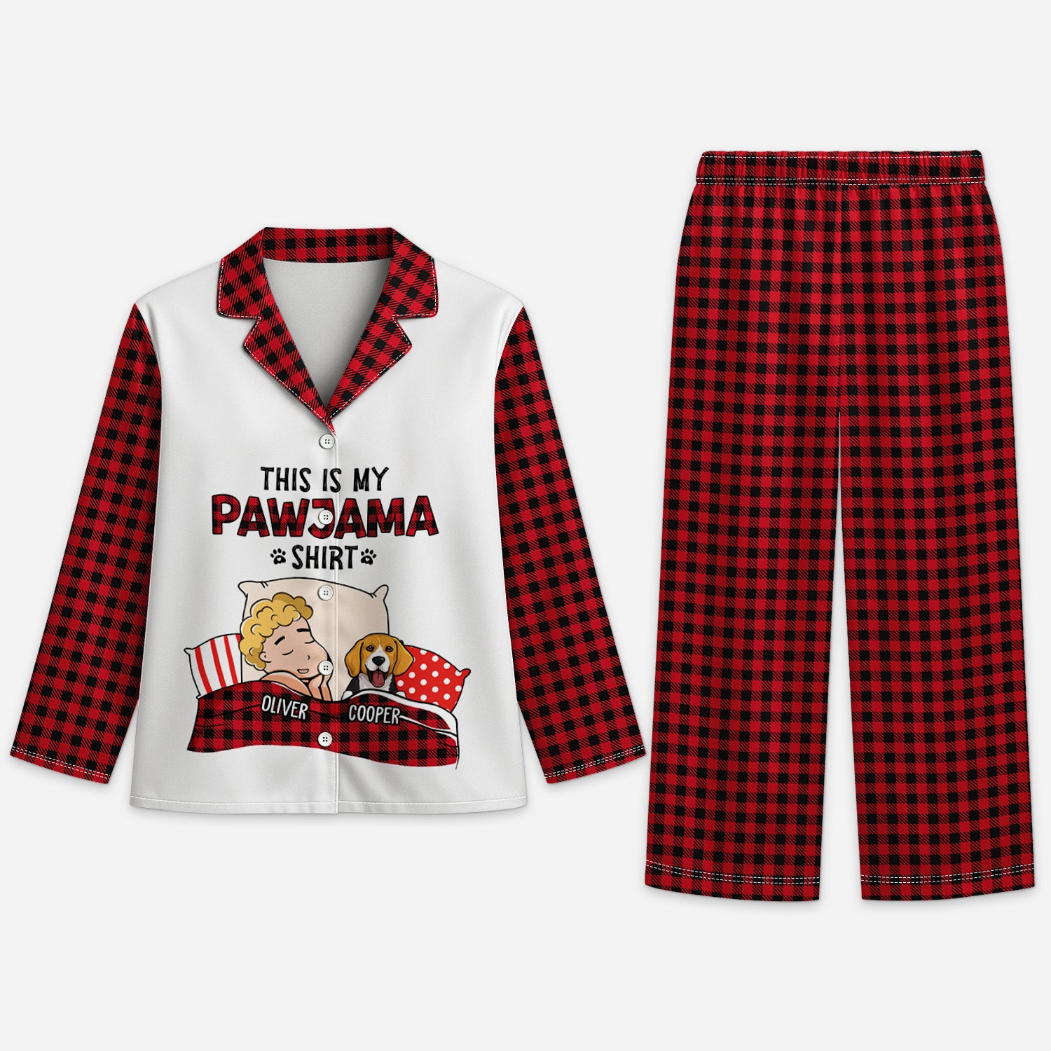 5971VUK1 this is my pajama shirt custom dog pajamas dog lover gifts 5971VKZQC