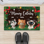 5974DUS2 meowy catmas doormat custom christmas gifts for cat lovers 5974DTKAD