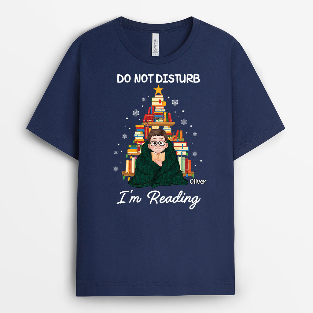 5986AUS2 do not disturb im reading christmas shirt custom book lover gifts 5986ATMCA_50be02d0 5af7 4cda 97fe 351d97bf503a