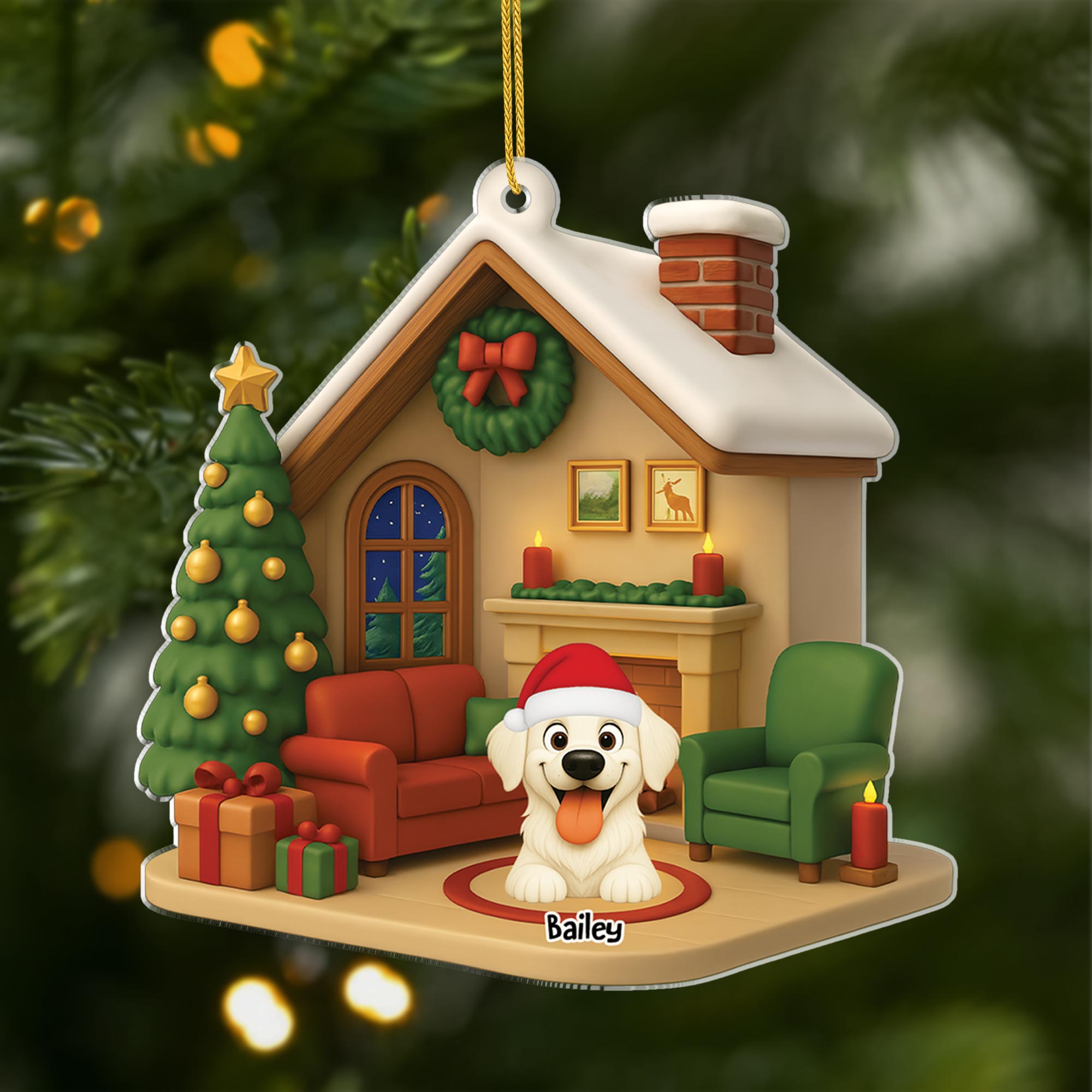 6013OUS1 personalized dog ornaments_ acrylic xmas gifts for dog lovers 6013O86AD