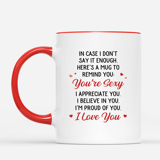6018MUS2 youre sexy i love you mug personalized gifts for couples 6018M3LMG