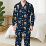6022VUS3 personalized pajamas with faces on them gifts for mom dad 6022V3KNA